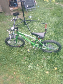 raleigh striker bike green